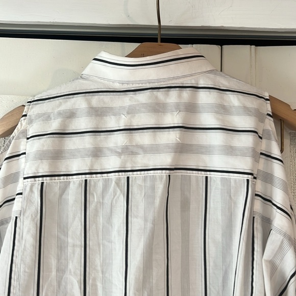 Asymmetrical sheer Maison Margiela open shoulder blouse - Picture 12 of 13